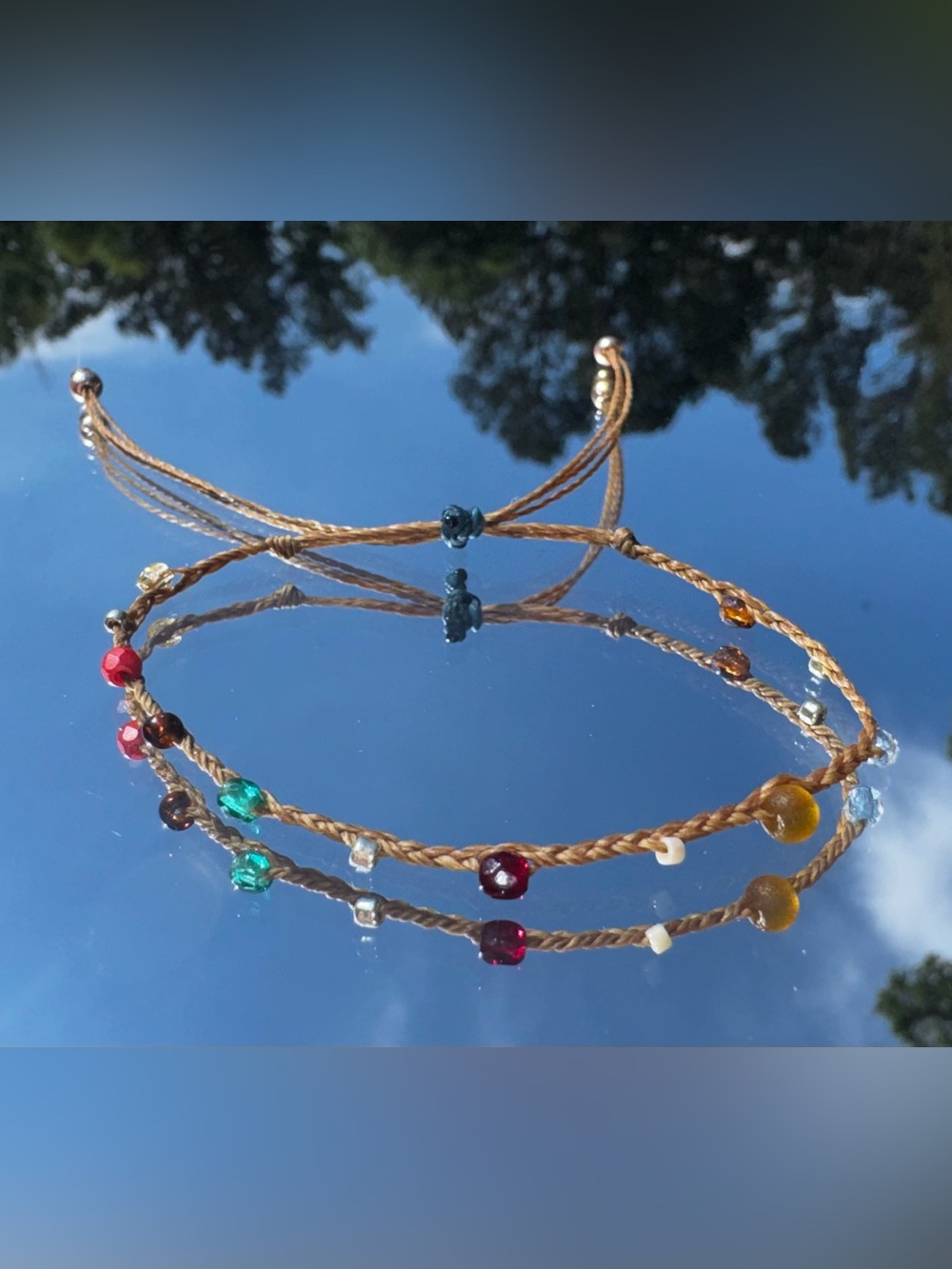 Adjustable Beachy Stack Bracelet